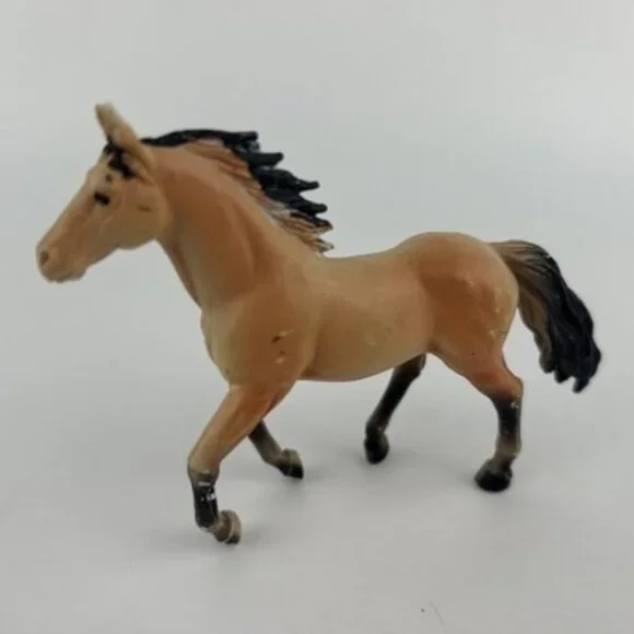 Popak New Ray Plastic Toy Horse Figures Set of 4 PVC - Picture 9 of 16